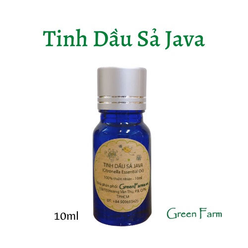 Tinh Dầu Sả JaVa Green Farm hương thơm dễ chịu nguyên chất tinh dầu thật