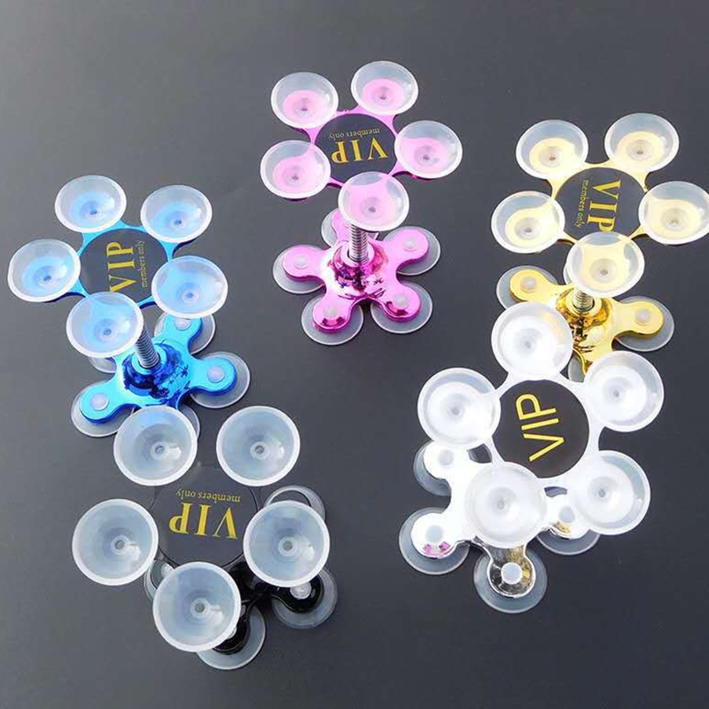 Giá Đỡ Gắn Xe Hơi SUV Hình Cánh Hoa Có Giác Hút Đôi Tiện Dụng