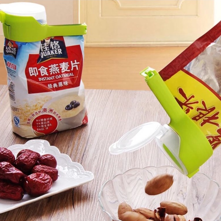 Kẹp đóng kín túi thức ăn XIAODUOJIAJU bằng nhựa tiện dụng cho nhà bếp