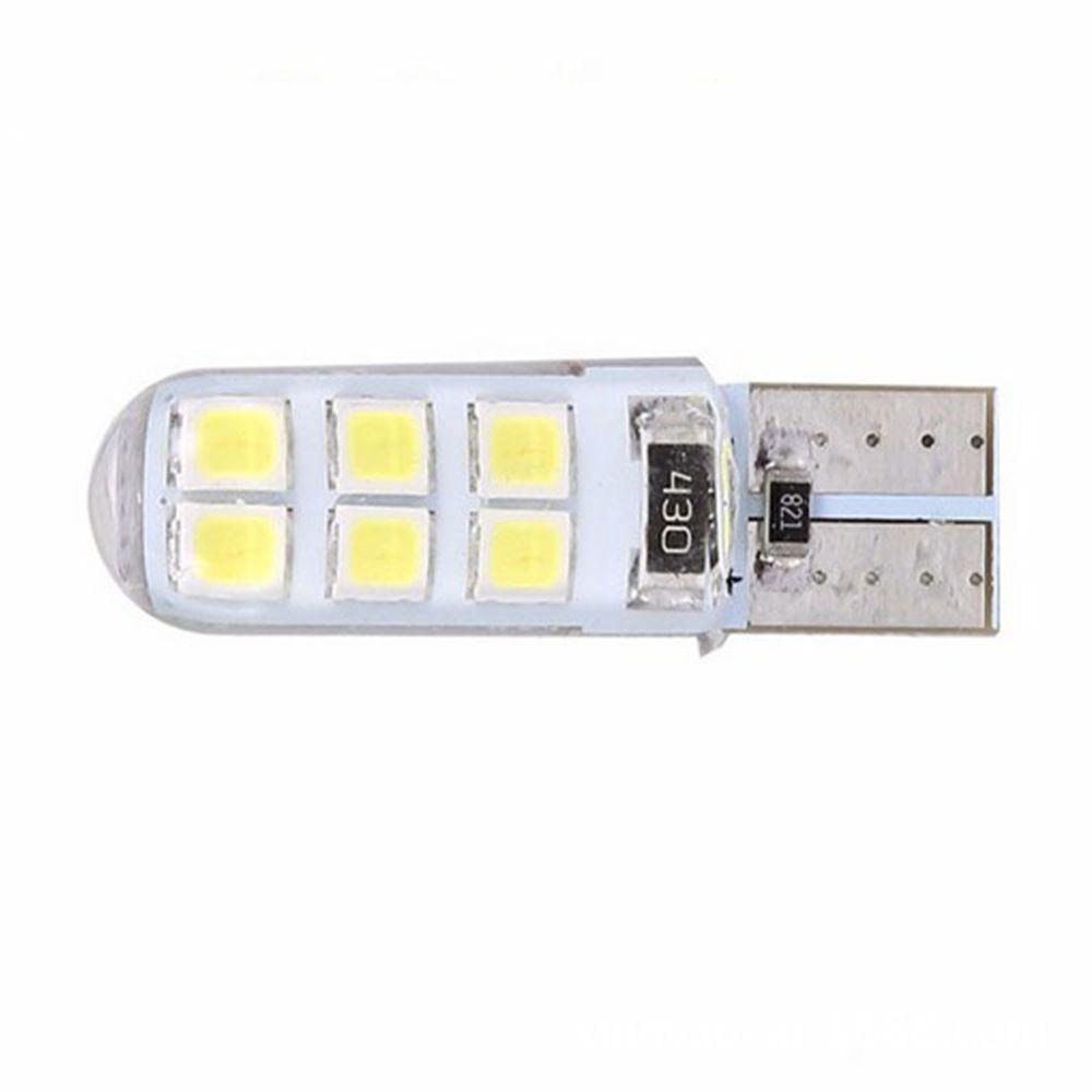 10 Bóng Đèn LED Chiếu Biển Số Xe Hơi Ánh Sáng Trắng 12V 12SMD 1210 COB
