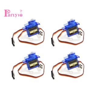 4Pcs 9G 1.6Kg Servo Motor Sg90 for Rc 250 450 Helicopter Airplane