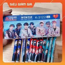 Hộp bút tẩy xoá BTS (giá sỉ 12c/45k)