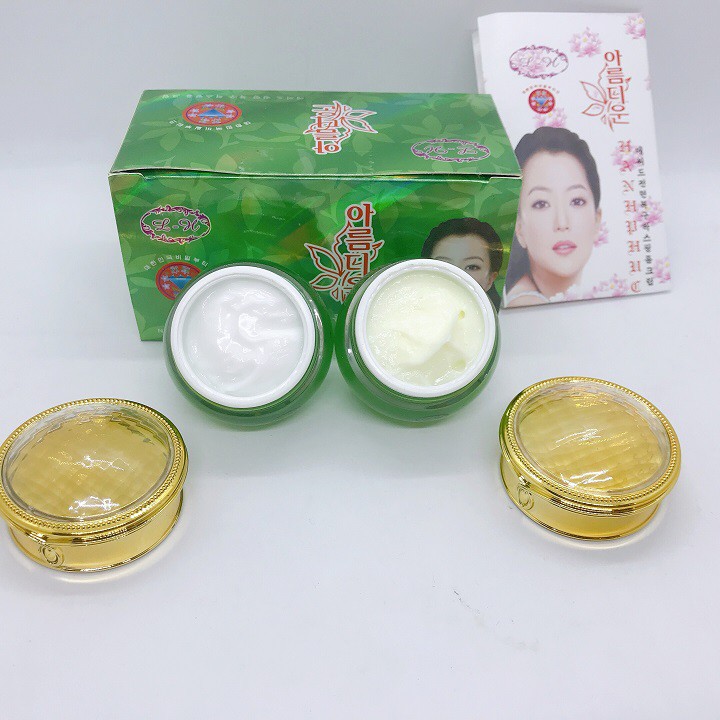 BỘ MỸ PHẨM NÁM HOA MAI HÀN QUỐC 2in1