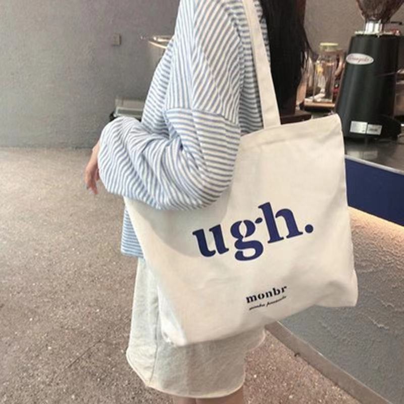 Túi Tote vải Canvas NATAHI LM01 đeo chéo công sở, đi học phong cách Hàn Quốc trẻ trung, năng động