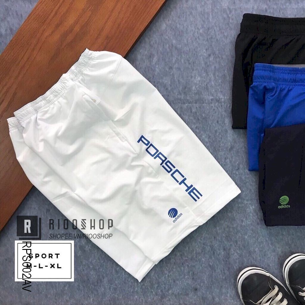 Quần thun nam thể thao ngắn cao cấp por cực đẹp RPS002av - quần short thun nam Riooshop | BigBuy360 - bigbuy360.vn