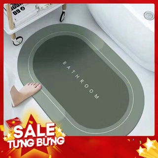 Thảm dậm chân silicon bathmat hút nước - thảm lau chân mềm mại siêu dày, giột nước chống trượt