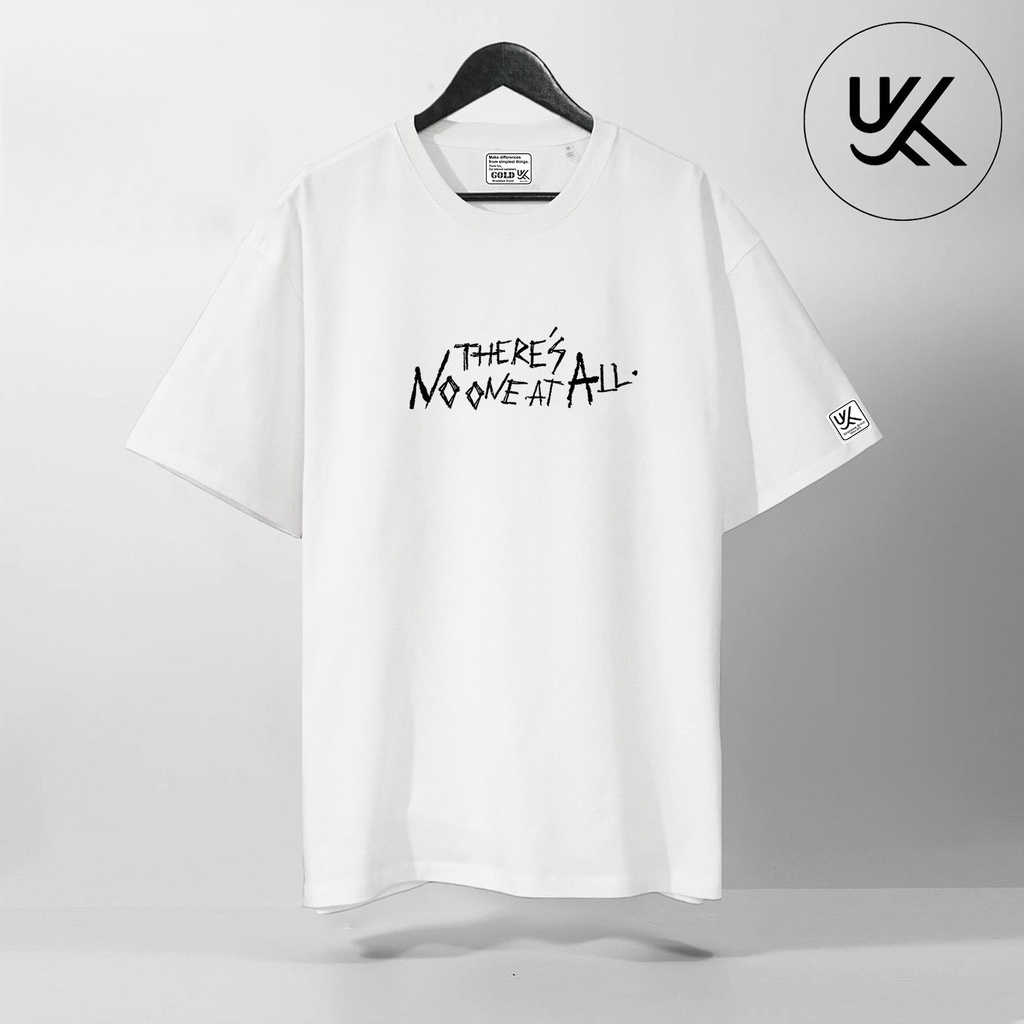 Áo thun tay lỡ SƠN TÙNG THERE'S NO ONE AT ALL, Áo thun unisex nam nữ form rộng oversize chất liệu Cotton Thái