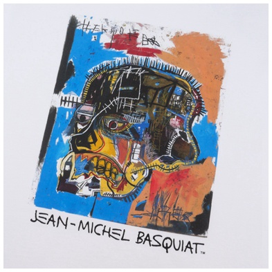 UNIQLO Áo Thun Tay Ngắn In Chữ Basquiat Cá Tính Cho Nam Và Nữ 448174