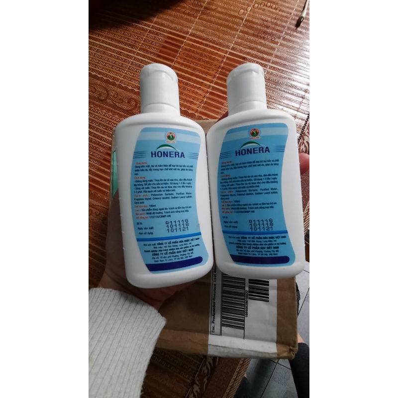 Sữa rửa mặt da khô, nhạy cảm Honera 100ml