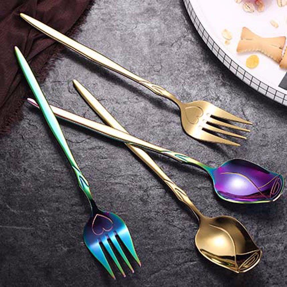 YIYU Muỗng Cà Phê, Nĩa Chất Lượng Cao
