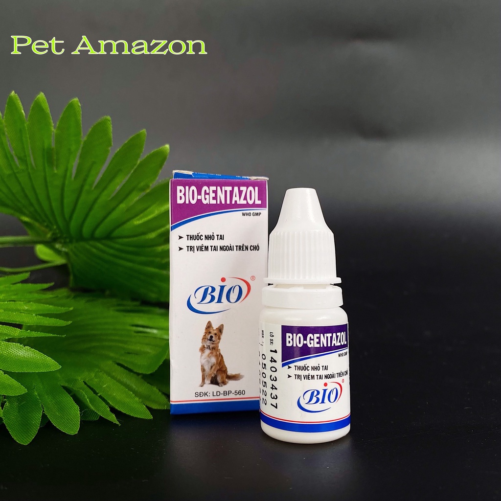 Dung dịch nhỏ tai BIO-GENTAZOL cho chó mèo