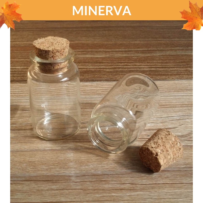 [THỦ CÔNG] Lọ thủy tinh mini nút bần 12x16 mm