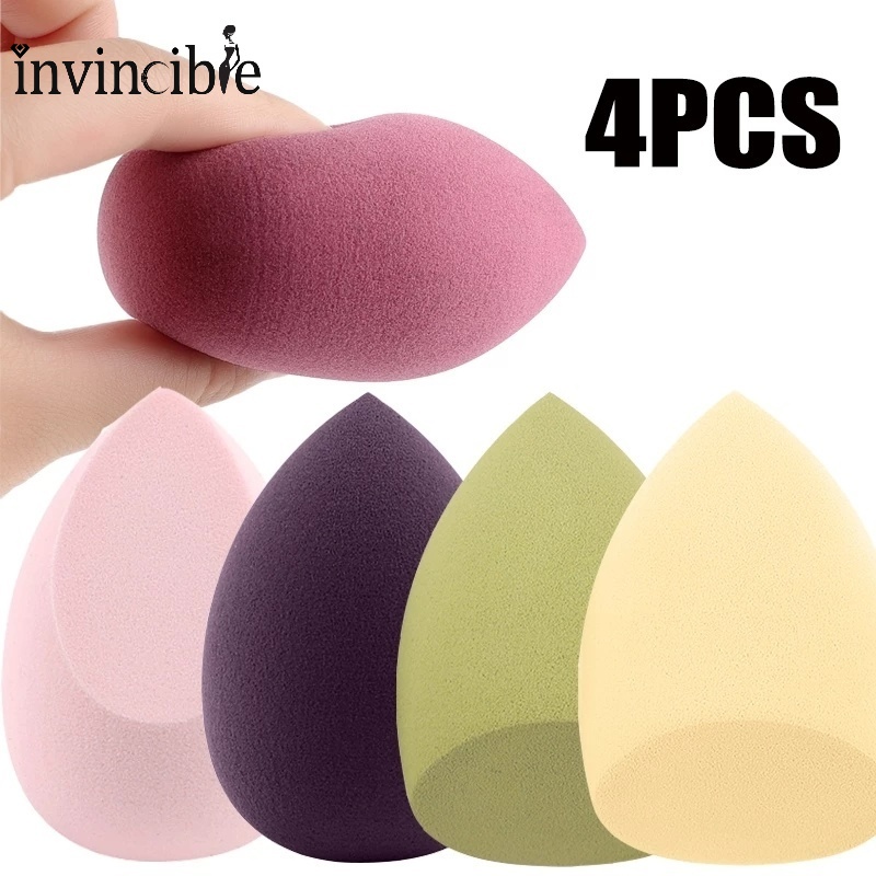 Set 4 Mút Trang Điểm Màu Sắc Kẹo Ngọt Tiện Lợi