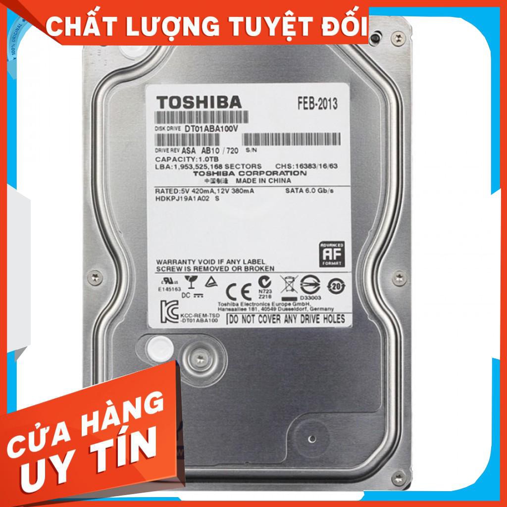 Ổ cứng chuyên dụng Camera Toshiba Internal 3.5" 6TB (128MB) 5400Rpm SATA (6Gb/s)