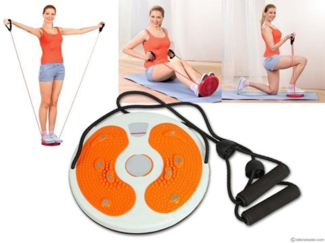 Đĩa Xoay Eo Tập Thể Dục 360 độ có dây cân bằng giảm mỡ bụng siêu tốc