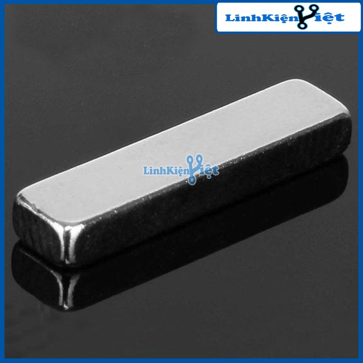 Bộ 10 Viên Nam Châm Đất Hiếm 20x5x3mm Siêu Từ Tính