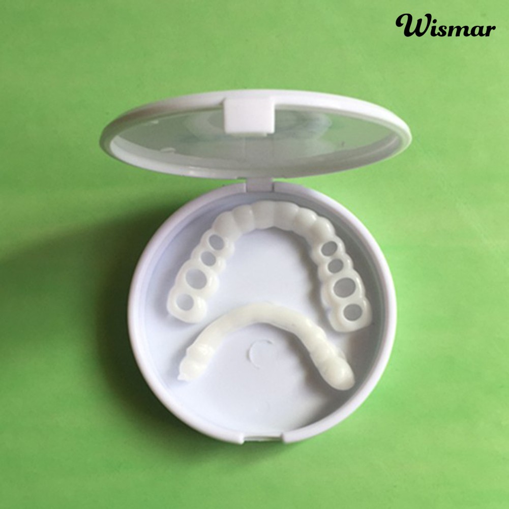 Bộ 2 hàm răng giả trên và dưới tiện lợi