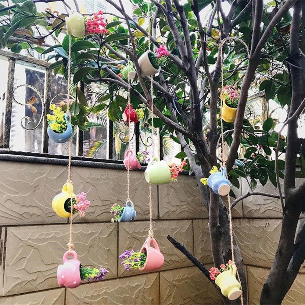 Chậu hoa bonsai nhân tạo trang trí đẹp mắt