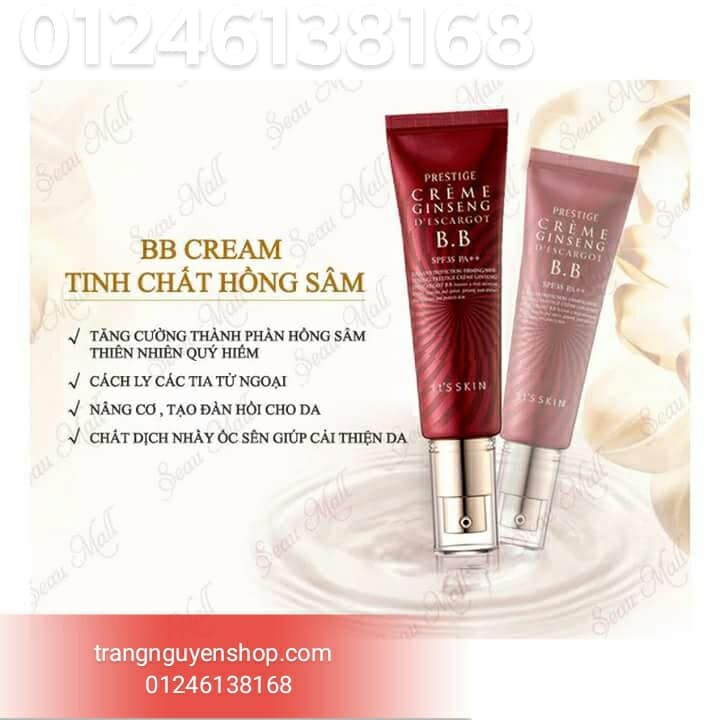 It's Skin - PRESTIGE Creme Ginseng D'escargot BB Cream 50ml | BigBuy360 - bigbuy360.vn