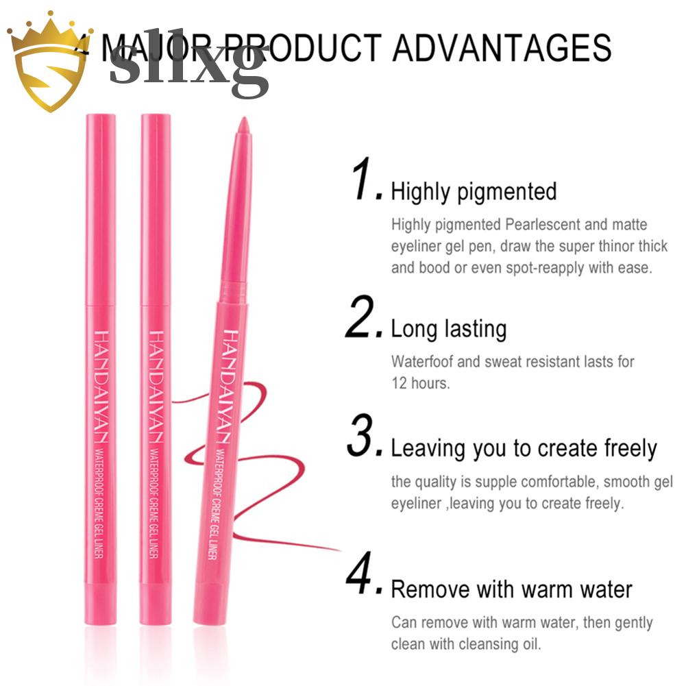 Set 12 bút kẻ mắt dạng lỏng nhiều màu sắc không nhòe tiện dụng
 | BigBuy360 - bigbuy360.vn