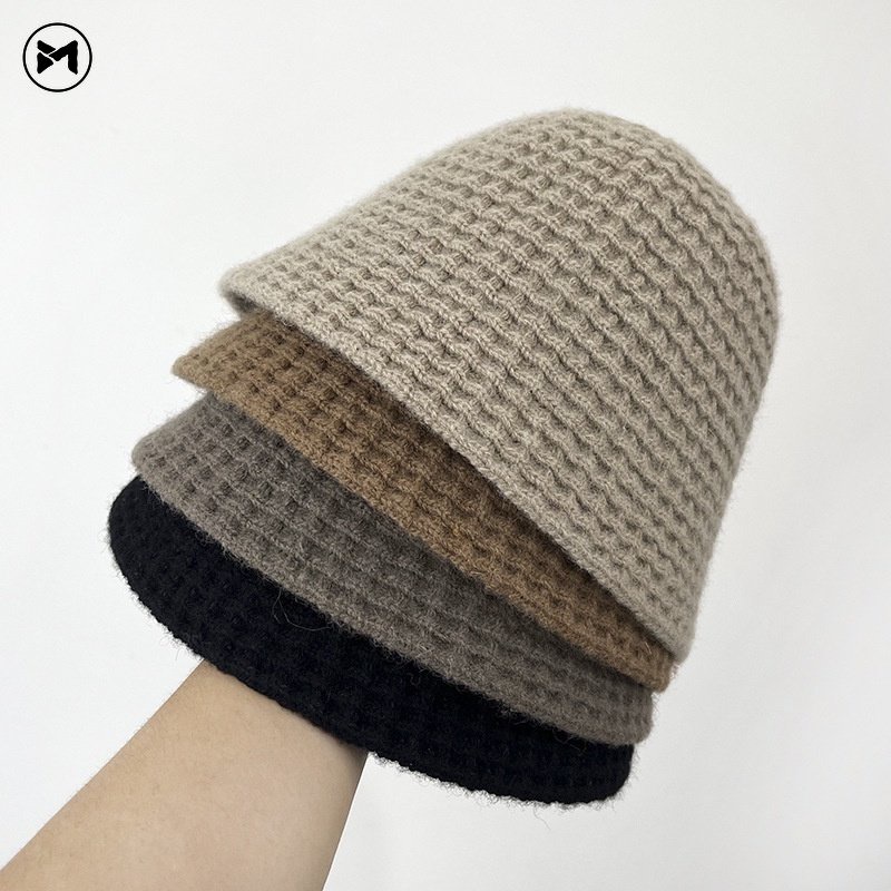 Nón Tai Bèo Đan Len Phong Cách Hàn Quốc Mới 2022