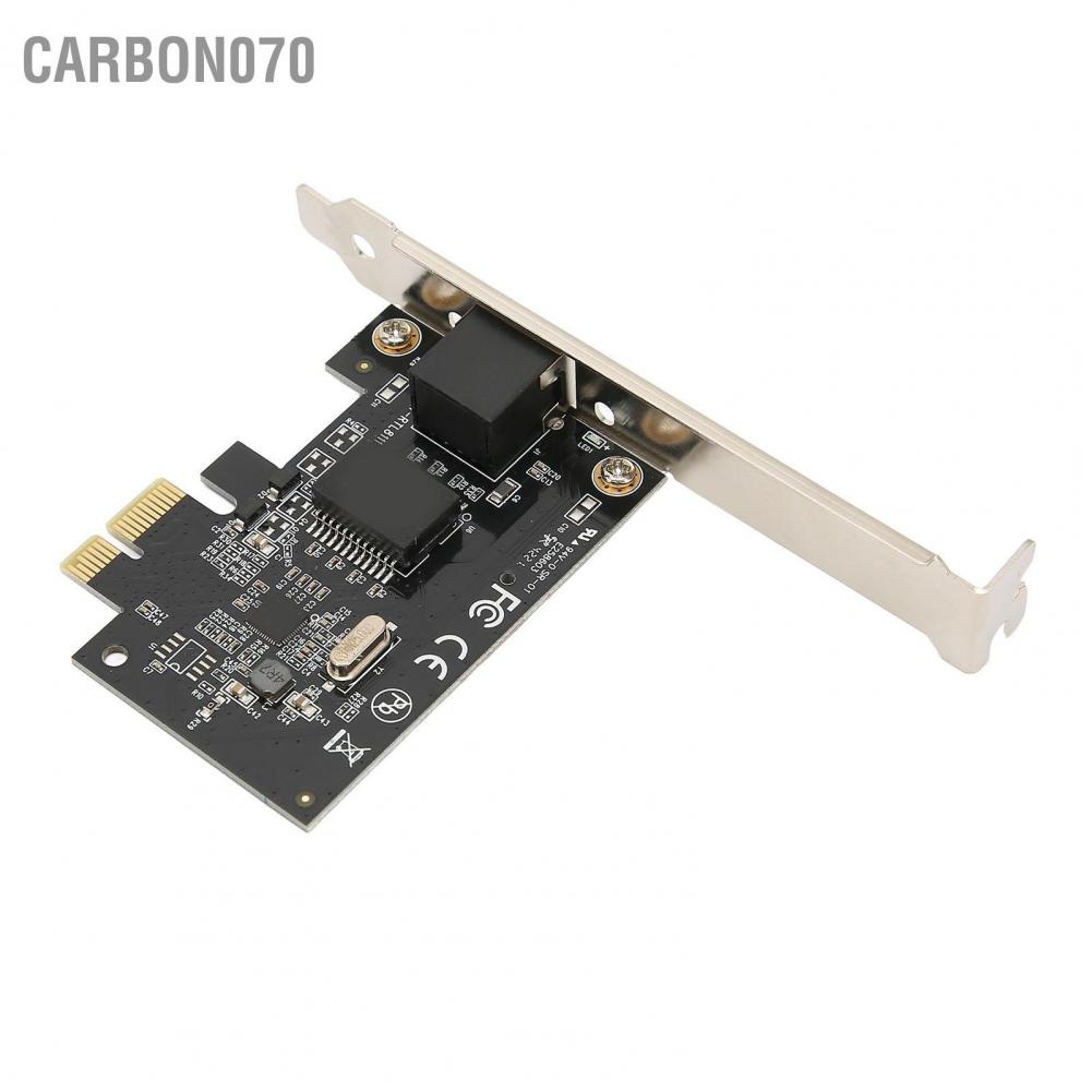Carbon070 Thẻ Gigabit Ethernet 10Mbps 100Mbps 1000Mbps mạng có dây PCI E thích ứng cho Win dành Linux OS X