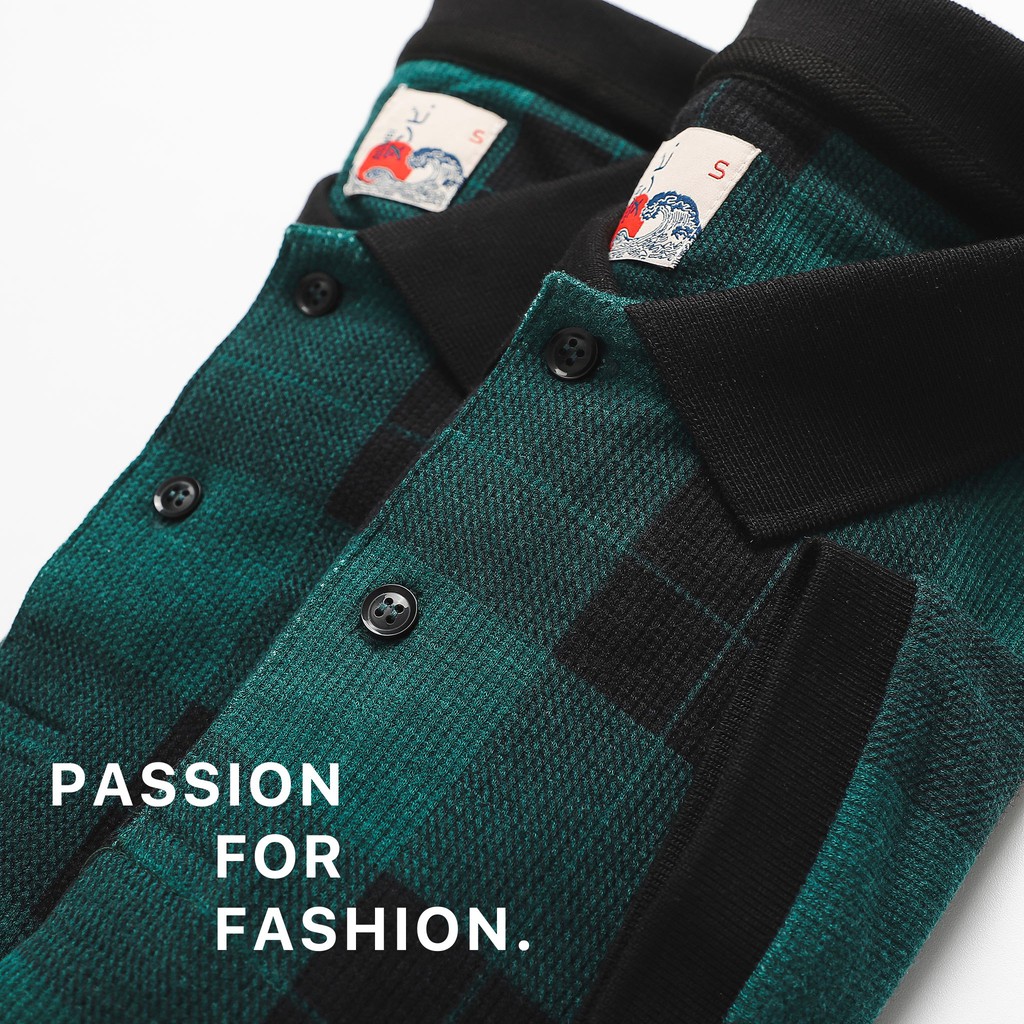 Áo Thun Polo Nam Có Cổ Kẻ Caro Xin Xanh Đen Tay Ngắn Vải Cotton Len Cap Cấp NUMBI PL002554 SOMEHOW | BigBuy360 - bigbuy360.vn