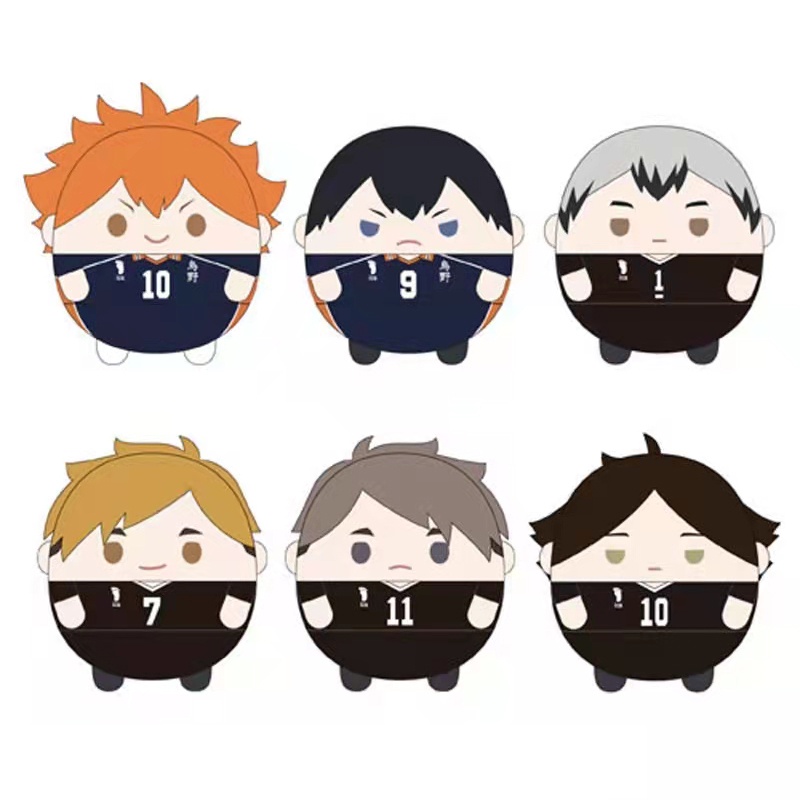Anime Haikyuu!! Thú Nhồi Bông Hình Nhân Vật hinata Syoukageyama tobio suna rintaro Shinsuke Kita