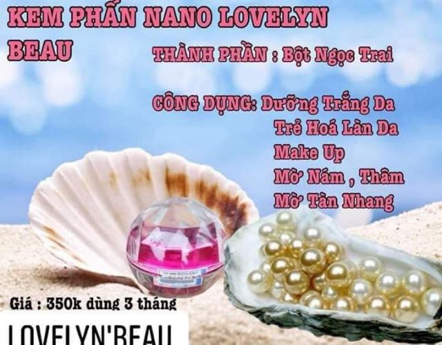 Kem phấn Nano Lovelyn Beau chính hãng vừa dưỡng vừa make up trắng mịn