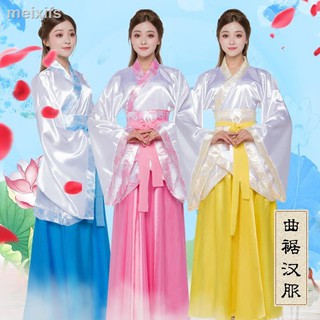 ✺▩♨Hanfu Trang Phục Nữ Sinh Trang Phục Tốt Nghiệp Người Lớn Lễ Chang 'e Cổ Tích Khiêu Vũ Trang Phục Váy Phim Chính Kịch Costu