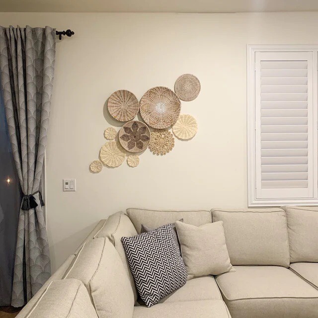 Sét Đĩa Cói Trang Trí VỪNG DECOR. Trang Trí Nhà, Quán Cà Phê, Nhà Hàng, HomeStay - Hàng VNXK