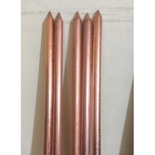 Cọc tiếp địa mạ đồng phi 16 dài 2,4 m ( Hàng Việt Nam )