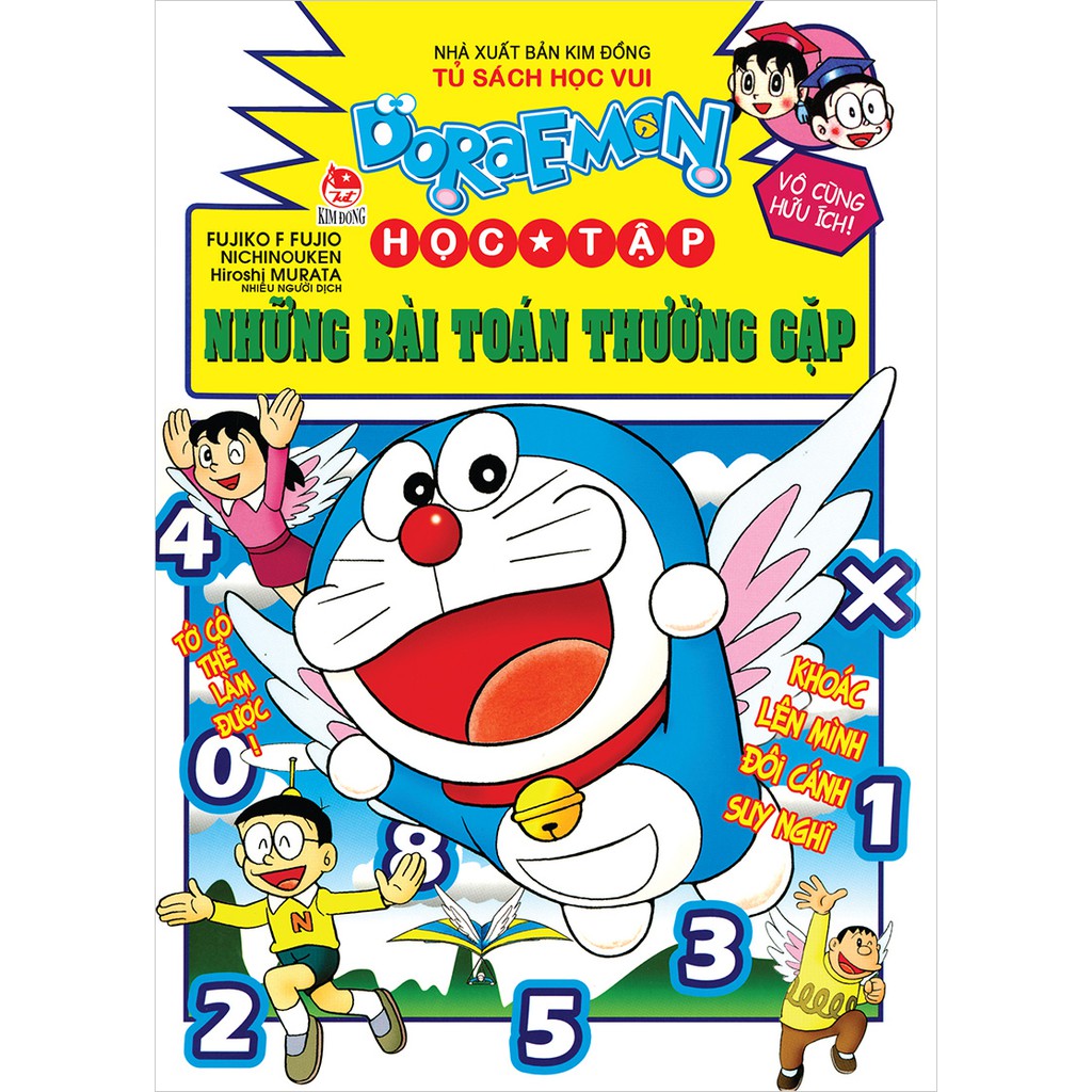 Truyện tranh Doraemon học tập: Những bài toán thường gặp - NXB Kim Đồng