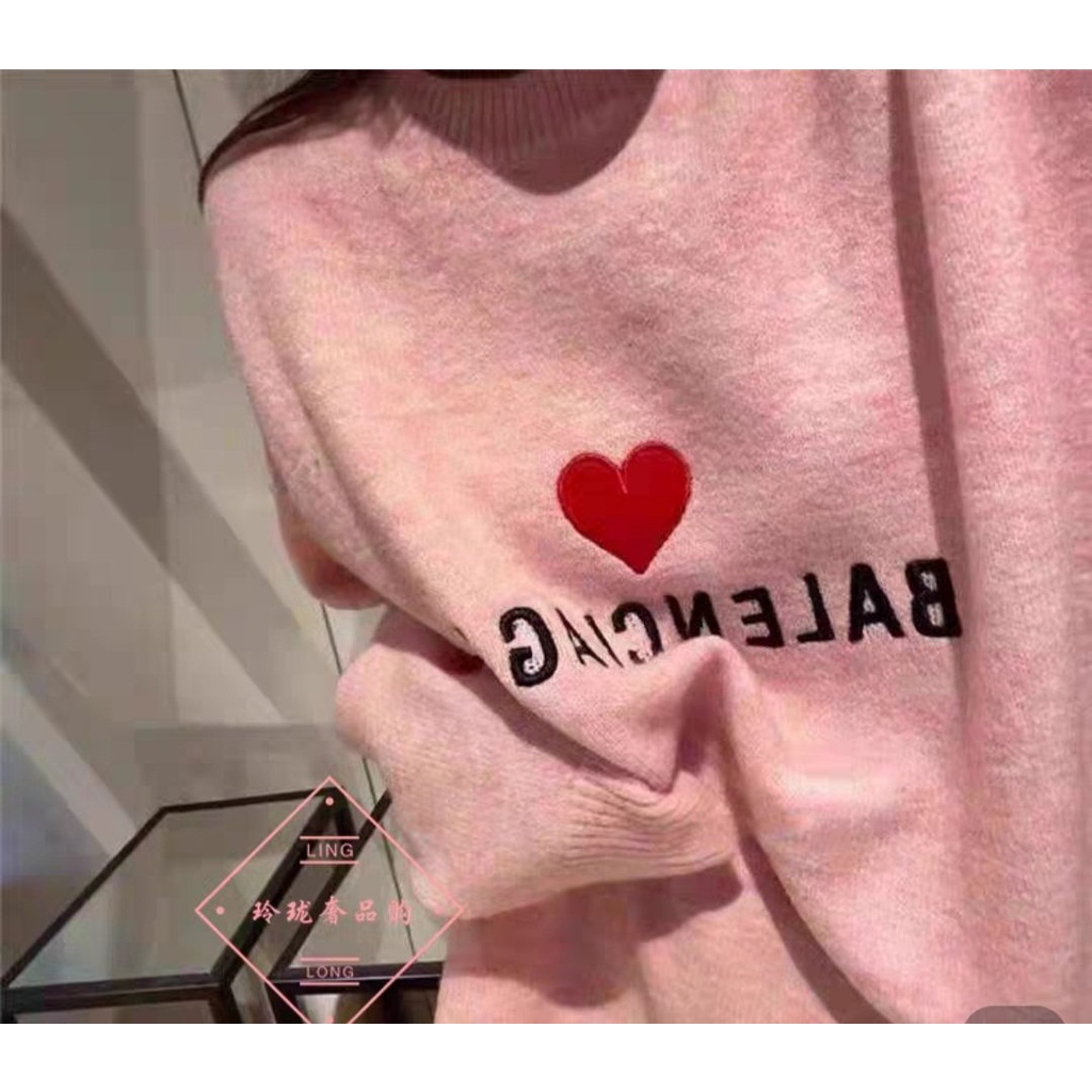 Áo Sweater Balen Đen Trắng -Hàng Cao Cấp