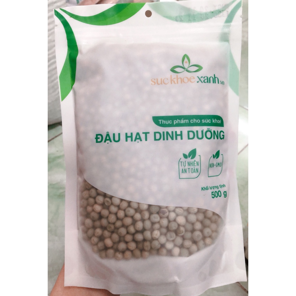 Đậu Hà Lan Khô 500GR Nhập Khẩu FREE SHIP Đậu Hà Lan Cho Bé Hàng Date Mới Liên Tục