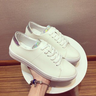 GIÀY SNEAKER NỮ ZARA GÓT BẠC CHẤT LỪ - SERI 35–>39