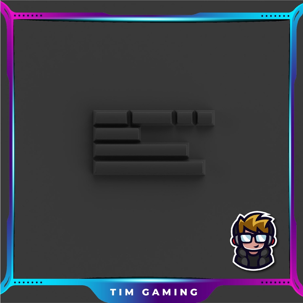 Bộ Keycap Akko SAL – Black&Gold