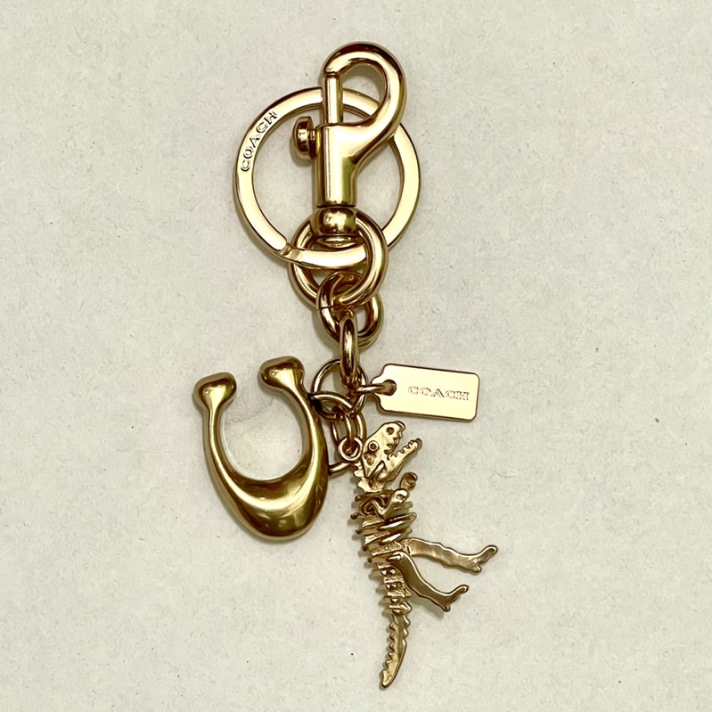 Coach Charm trang trí túi/móc khoá xe chính hãng