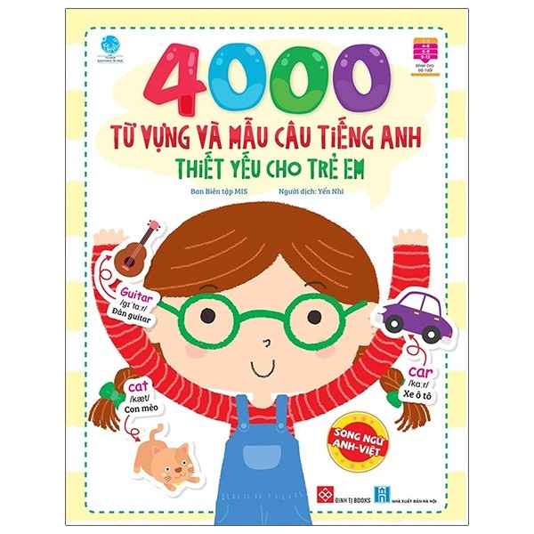 Sách - 4000 Từ Vựng Và Mẫu Câu Tiếng Anh Thiết Yếu Cho Trẻ Em - 8935212353540
