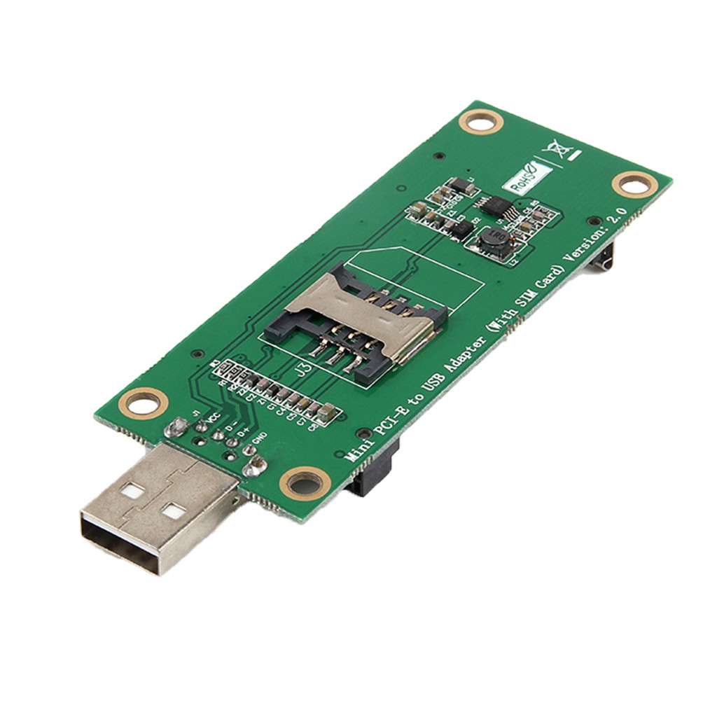 Bộ Chuyển Đổi Thẻ E WWAN Sang USB Và Khe SIM Cho Mô-Đun 3G / 4G