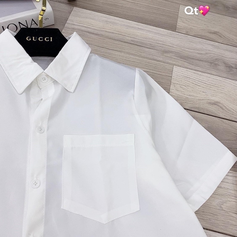 Sơ Mi trắng trơn bigsize