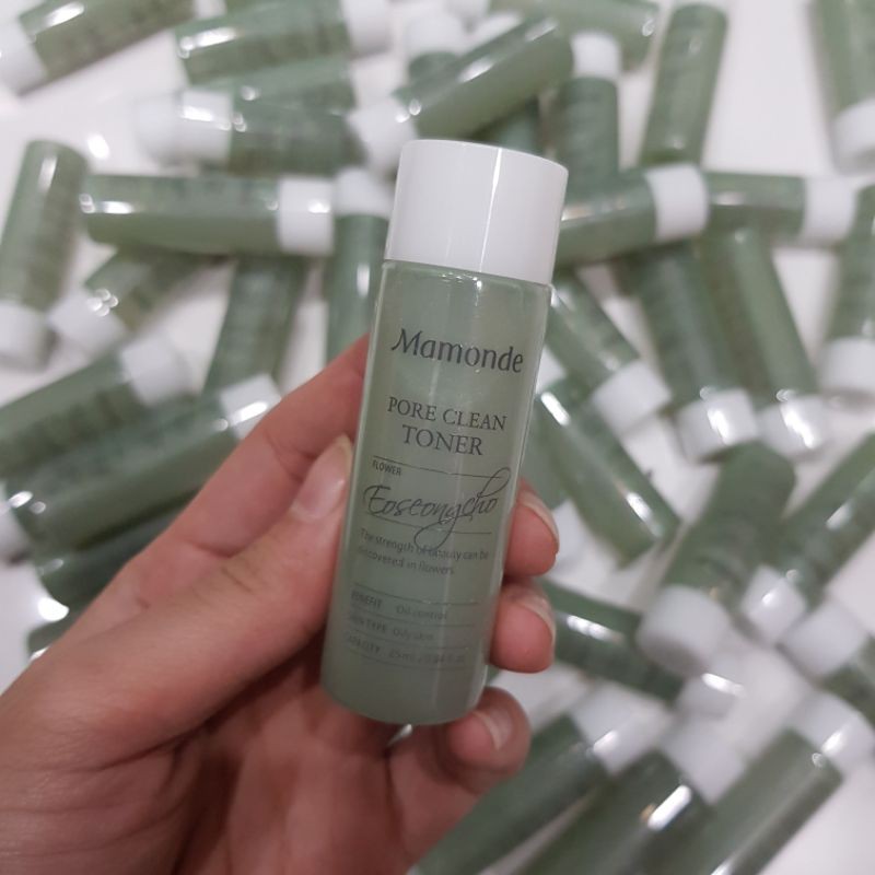 Nước hoa hồng Mamonde diếp cá chai sample 25ml