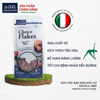 Ngũ Cốc Hữu Cơ Bắp Ngô Socola Sottolestelle - Bữa Sáng Lành Mạnh, Dinh Dưỡng