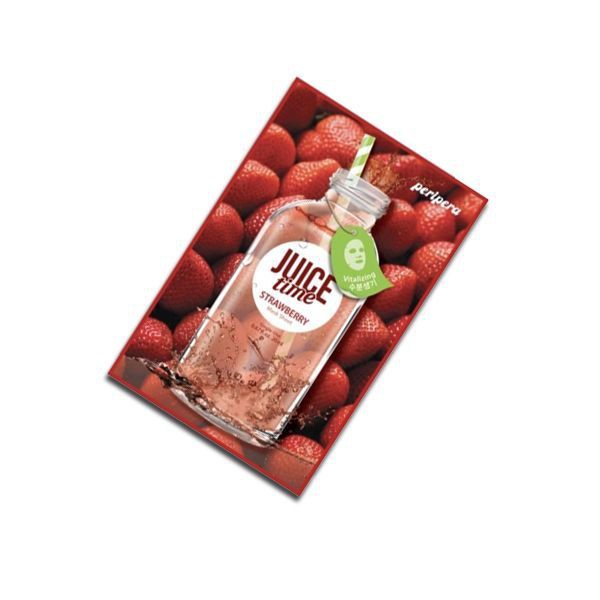 [Mã FMCG8 - 8% đơn 250K] Mặt Nạ Giấy Cung Cấp Dưỡng Chất Peripera Juice Time Mask Sheet 4 Strawberry (Vitalizing) 25ml