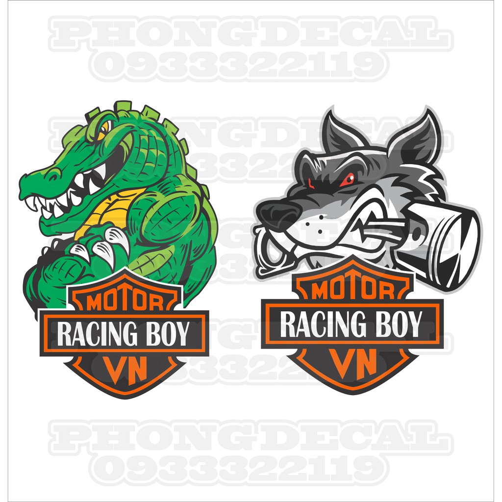 Giảm Giá Logo Croco And Fox Racing Boy 7X7Cm - Beecost