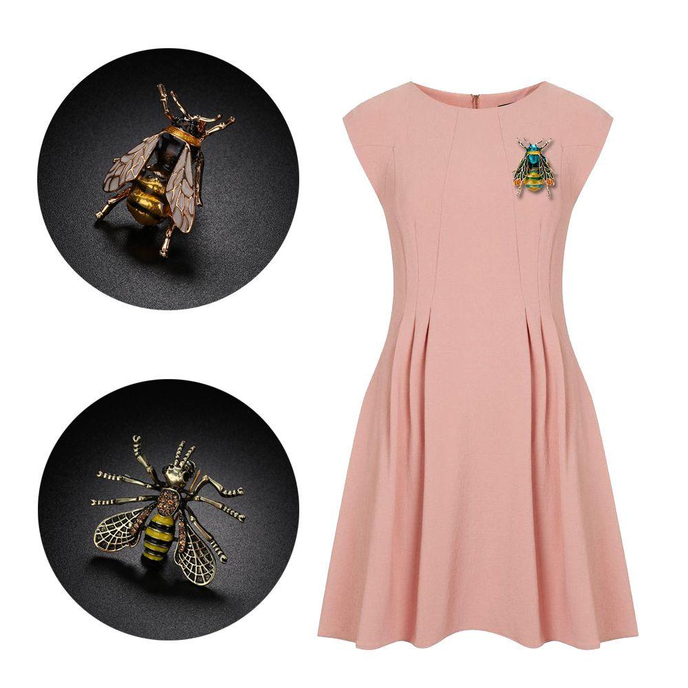 Ghim Cài Áo Hình Bumblebee Độc Đáo|Phụ Kiện Trang Trí Cổ Áo Sơ Mi Tráng Men Anima
