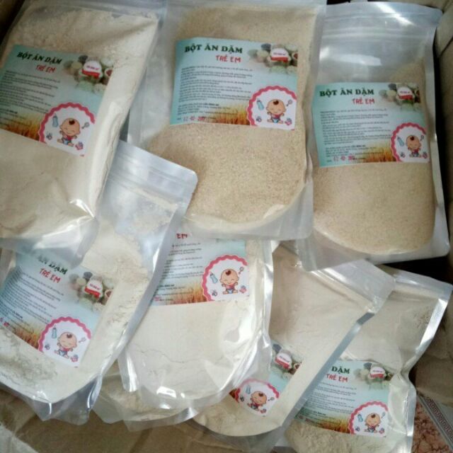 Bột ăn dặm cầu bình an