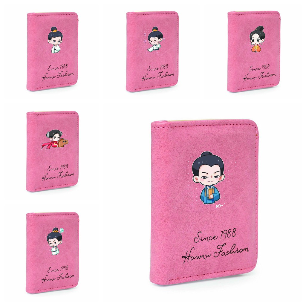 Ví ngắn cầm tay IN HÌNH Trần Thiên Thiên trong lời đồn chibi đựng vật dụng nhỏ tiện lợi