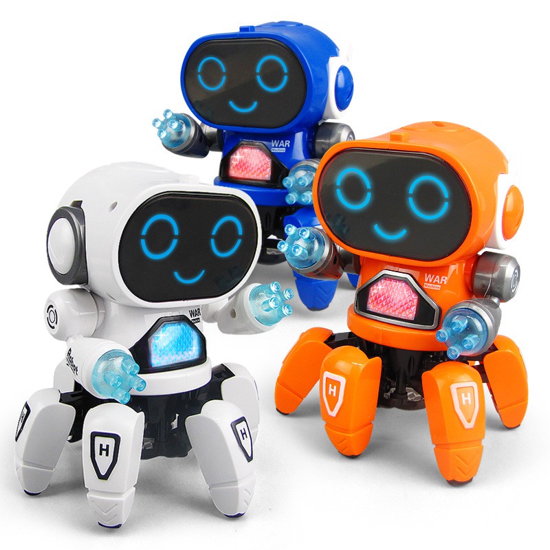PVN30723 Đồ chơi Robot thông minh xoay 360 độ biết nhảy múa phát nhạc cho bé T2
