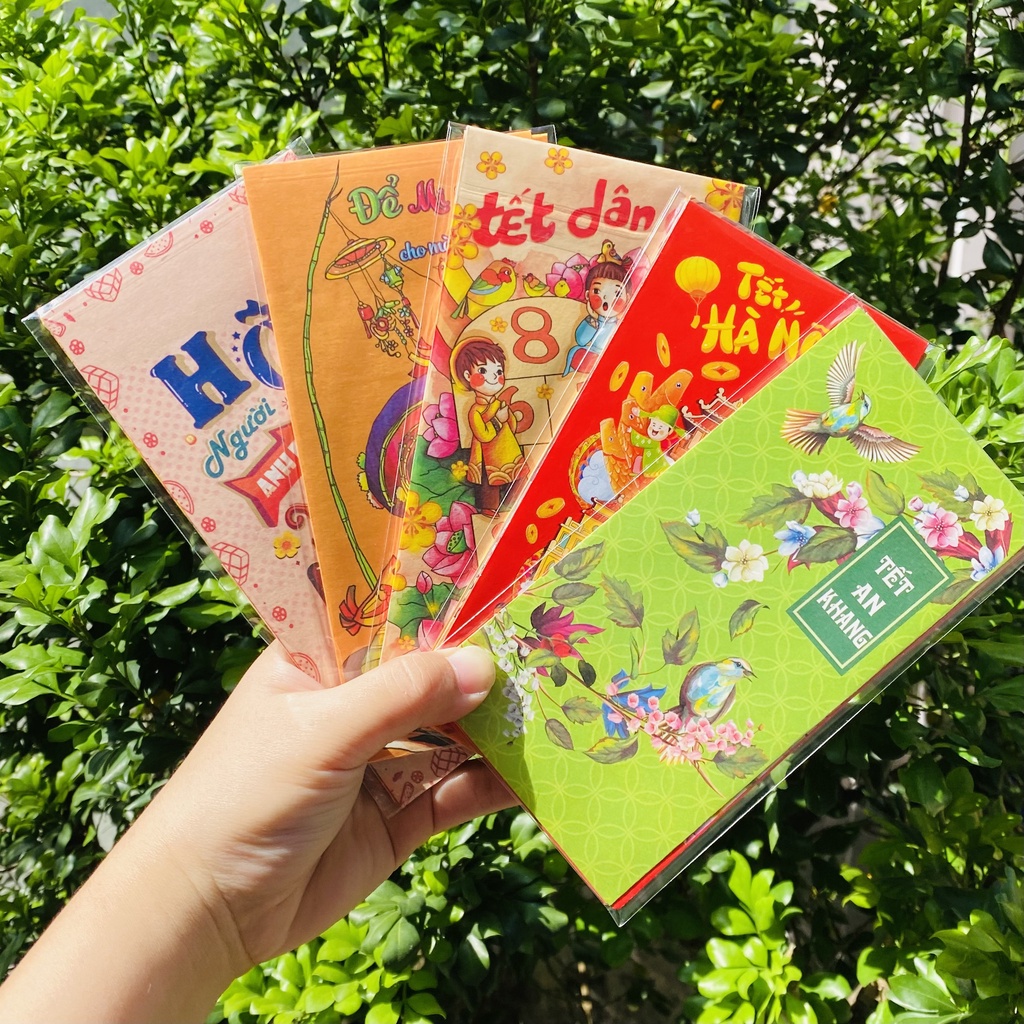 5 BAO LÌ XÌ NGẪU NHIÊN NHÂM DẦN TẾT ĐOÀN VIÊN
